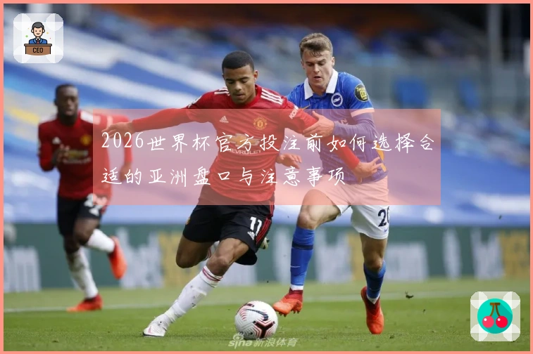 2026世界杯官方投注前如何选择合适的亚洲盘口与注意事项